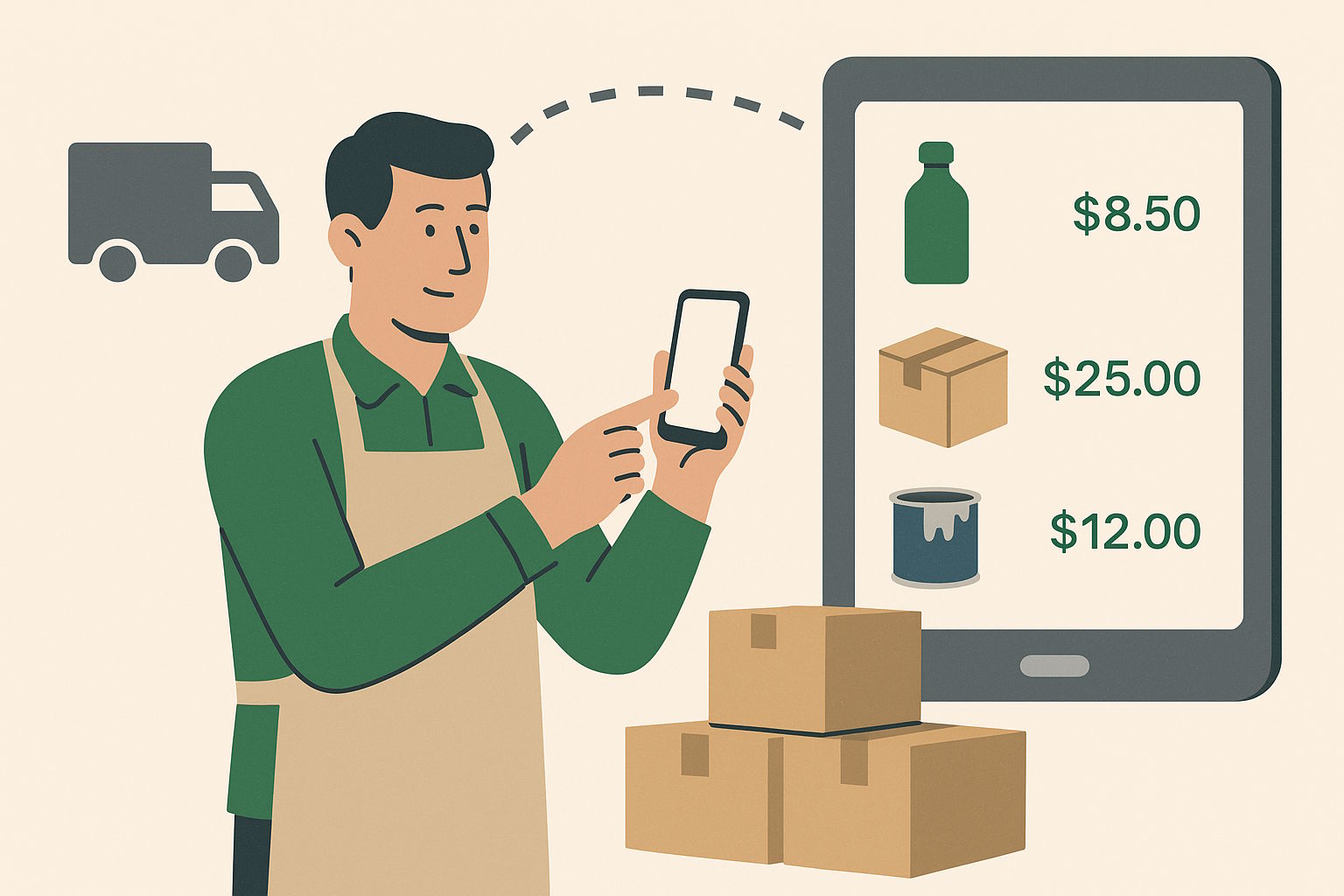 From Delivery Notes to Automatic Control: How to Modernize Your Business Without Changing Your Suppliers